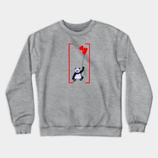 Valentine Panda Crewneck Sweatshirt